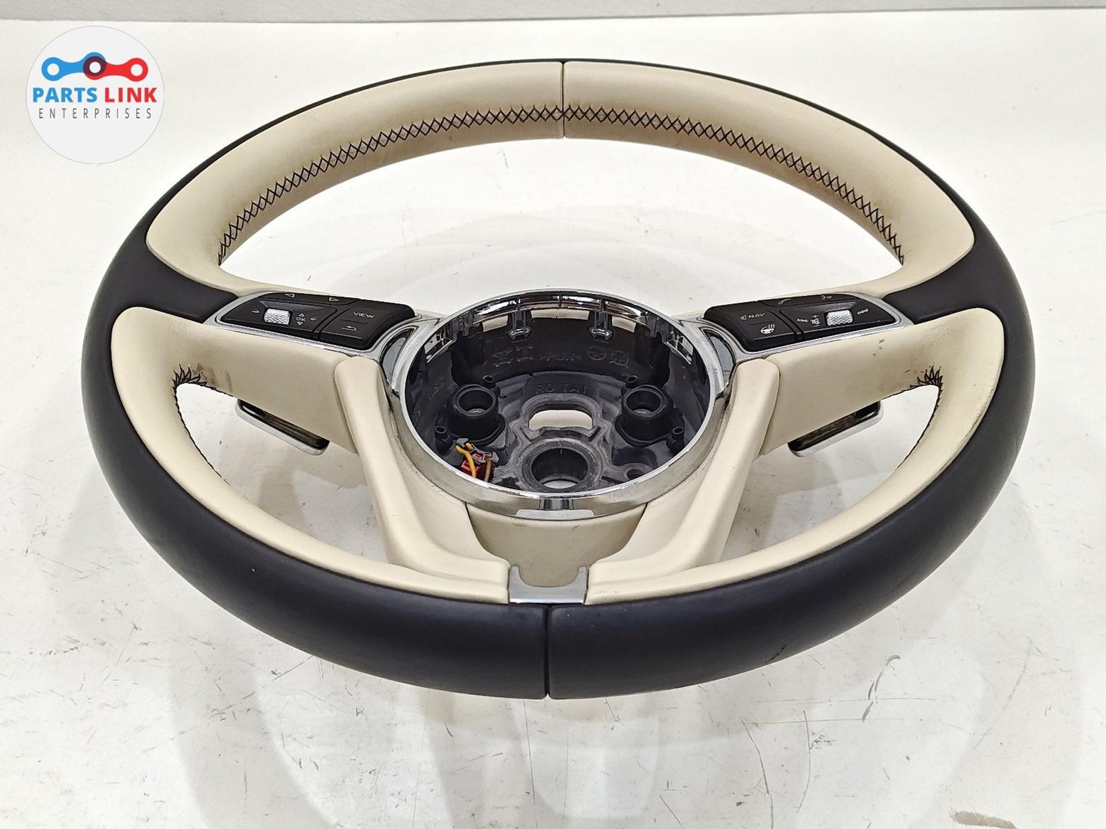 Bentley Bentayga Speed 2017-2020 Steering wheel Beige