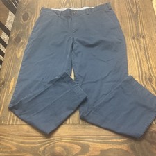 Brooks Brothers Pants Mens 38x32 38x31 Clark Navy Blue Dress Pants