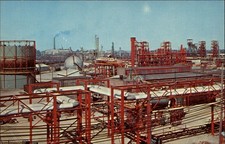 Dow Chemical Company Plant Midland MI vintage postcard x830