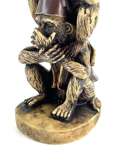 Three Wise Monkeys Resin Statue - Hear No Evil - See No Evil - Speak No Evil - 8"1/2 - Bild 16 von 22