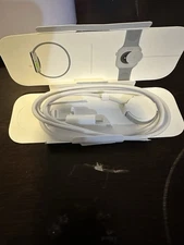 OEM Apple Braided Cable USB-C To Apple Watch 1 Meter (3.2 ft) A2515B White