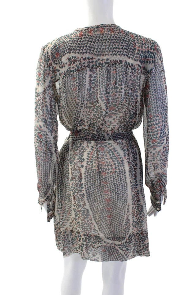 Mini Camisa Vestido Isabel Marant Etoile Mujer Cachemira Cuello en V Talla 34 Foto 3 de 4