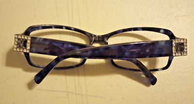 LIZ CLAIBORNE L534/S JTW NAVY BLACK MARBLE SUNGLASSES 55-16  display picture 2