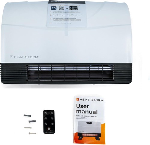 Compact Wi-Fi Wall Mounted Infrared Heater - Energy Efficient Heating Solution - Picture 11 of 11