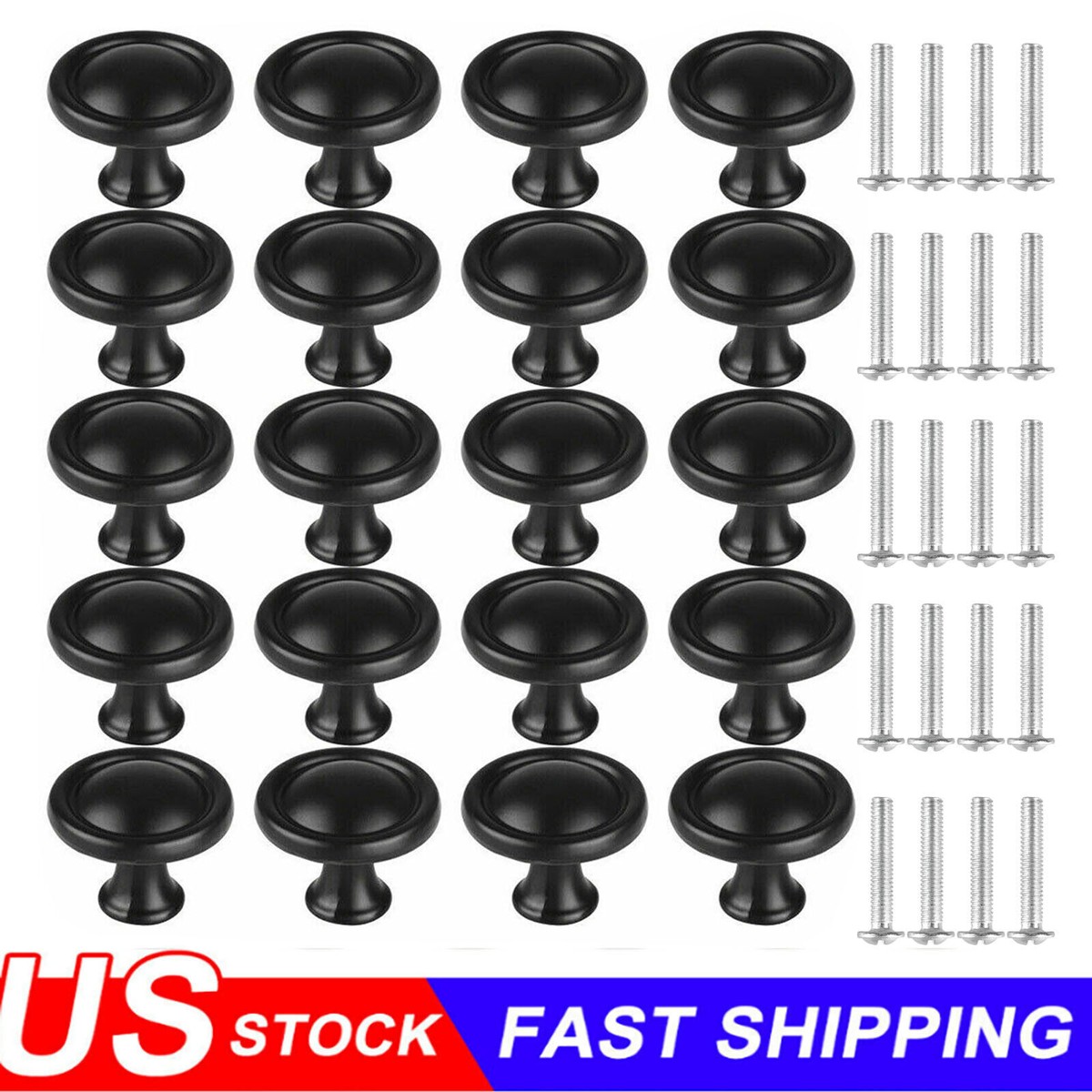 matte black dresser knobs Matte Black Moderna Drawer Pulls and Cabinet Knobs main image 0