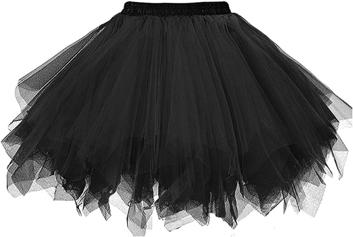 Topdress Women s 1950s Vintage Tutu Petticoat Ballet Bubble Skirt