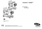 INVACARE MOBILITY SCOOTER OWNER MANUAL - PRINTED TO ORDER -