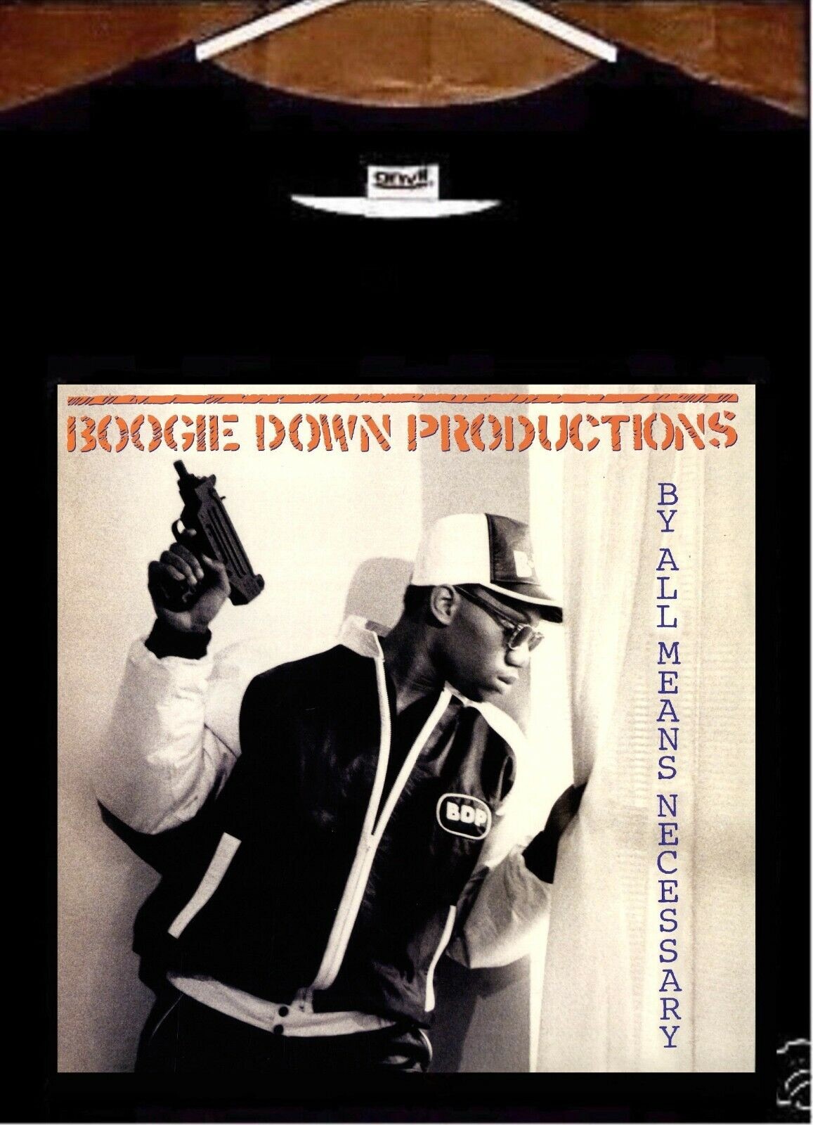 ALTRA Maglietta Boogie Down Productions; Maglietta KRS One BDP