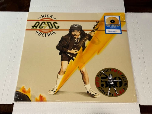 AC/DC- High Voltage-  LP 2024 50th Anniversary Gold Colored Vinyl  Sealed