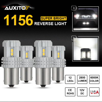 1156 BA15S P21W CREE LED Beads Car Reverse Light Lamp 6000K White Bright