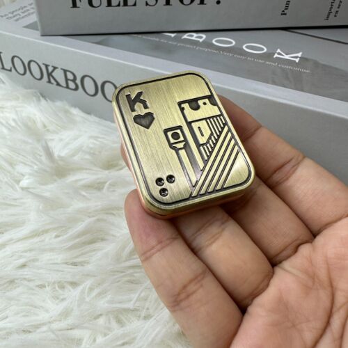 Push Card Fidget Slider EDC Fidget Slider Magnetico Metallo ADHD Anti Stress Giocattoli - Foto 25 di 39