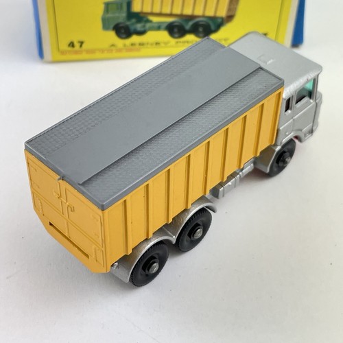 Vintage Boxed Matchbox DAF Tipper Container Truck 47 - Picture 3 of 8