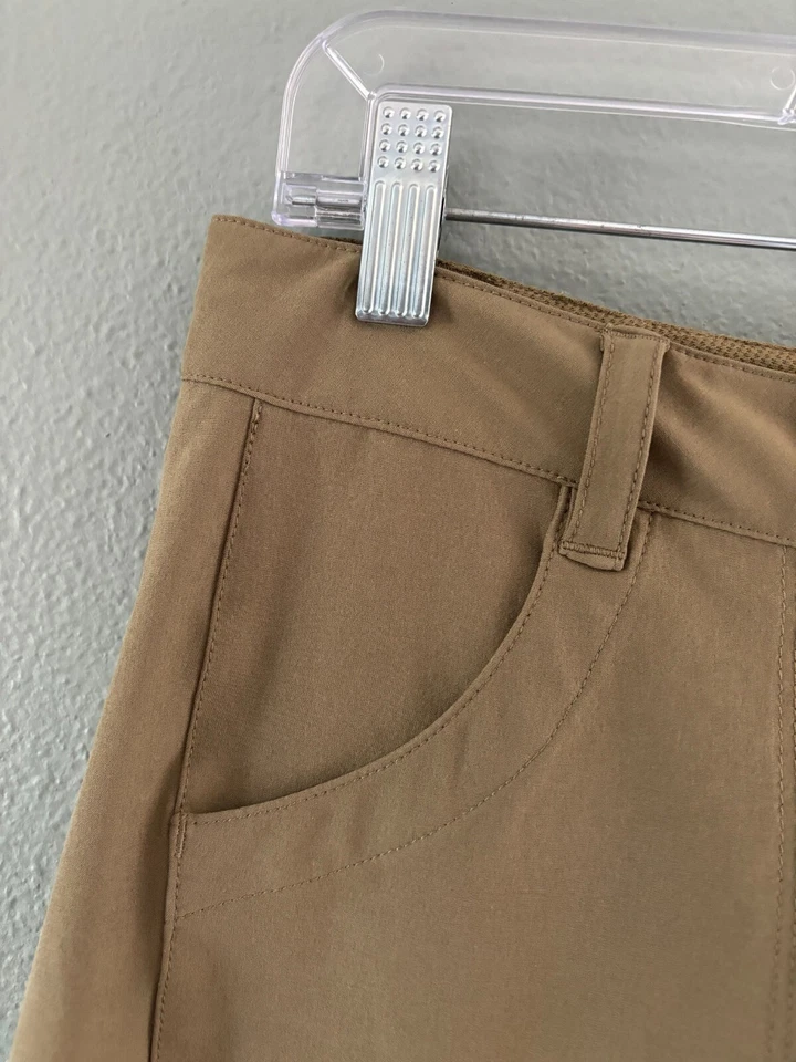 Pantalones Cortos de Senderismo Patagonia Para Mujer Quandary 5” Entrepierna Marrón Bolsillos Talla 6 Foto 2 de 4