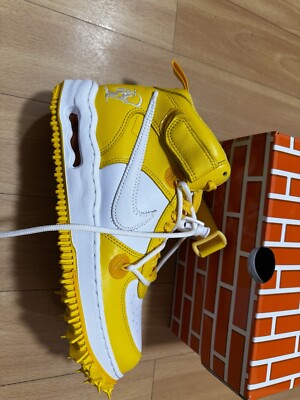 NIKE AIR FORCE 1 Mid x Off-White  SP LTHR
