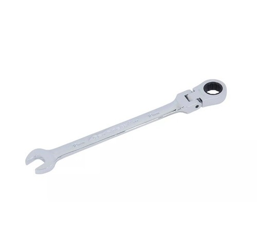 10mm Flexi Head Ratchet Spanner Combination Ring Open End Wrench Flex 72 Teeth - 第 1/2 張圖片