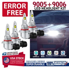 CANBUS 9005&9006 10000LM LED Combo Headlight Bulbs For Honda Odyssey 2005-2010