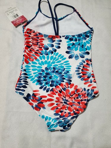 Kanu Surf Girls' Daisy Beach Sport 1-Piece Swimsuit Size 10 B4 - Picture 4 of 5