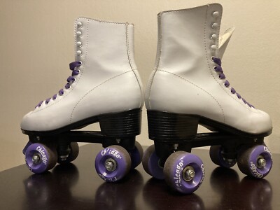 Chicago Skates - Patins à roulettes lumineux à DEL, Rose, taille J13