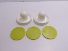 Dynamo Air Hockey 2 Mallets  3 Pucks SET - NOS