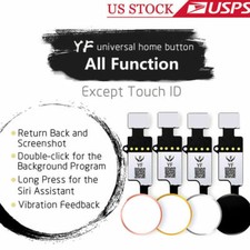 YF Universal Solution Home Button Flex Cable for Apple iPhone 7 7 Plus 8/8  LOT