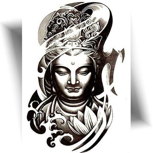 Tatouage Temporaire Bouddha Tattoo Ephemere Bras Provisoire Decalcomanie Ebay