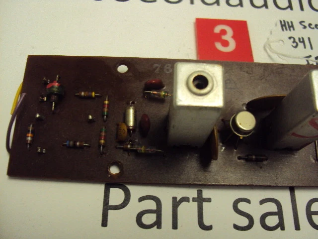 Placa HH Scott 341 Original IF Probada P/N IF-13. Receptor Parting Out 341 completo Foto 2 de 4