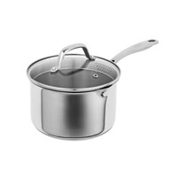 Kuhn Rikon Allround Plus Stainless Steel Saucepan + Draining Lid - Various Sizes
