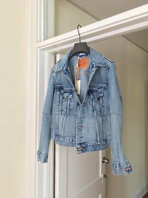 vetements levi's denim jacket