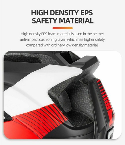 PROMEND Cycling Helmet Off-Road Downhill Bike Helmet w/Camera Holder Helmet - Picture 9 of 12