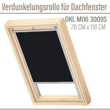 OUTLET VELUX DKL M06 3009S Tenda oscurante 78x118 guide laterali nera