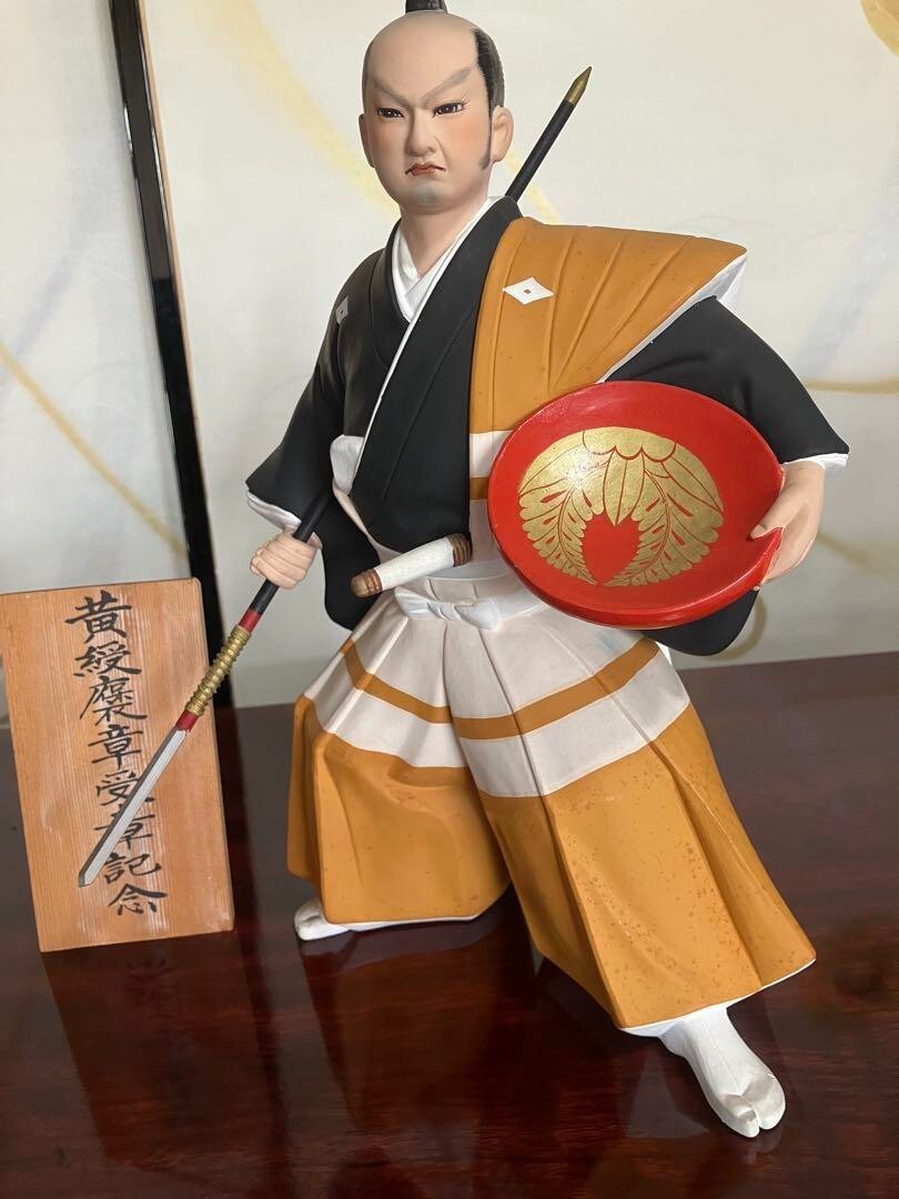 Hakata Doll Kuroda Samurai Traditional Japanese Culture