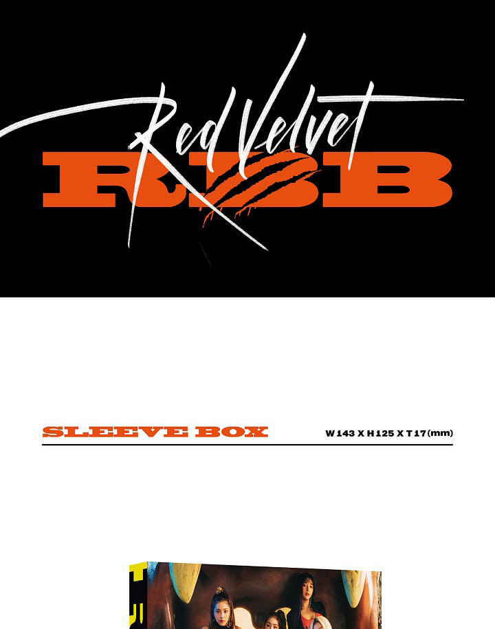 RED VELVET [RBB] 5th Mini Album CD+Photo Book+Photo Card K-POP