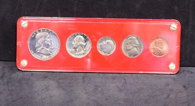 1950 5 Coin Proof Set in Plastic Case and Original Box (#262) | eBay