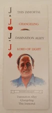 Roger Zelazny (Famous Author) Collectible Playing Cards