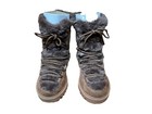 Gap Girls Fur Boots Soft Faux Shoes Brown Size 12 Lace Up Side Zip New — photo 7