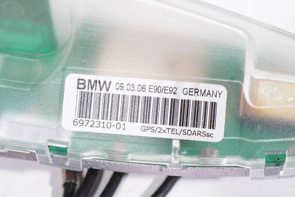 BMW 325I 2006-2011 ANTENA ALETA DE TIBURÓN MONTADA EN EL TECHO 6972310 OEM Foto 4 de 4