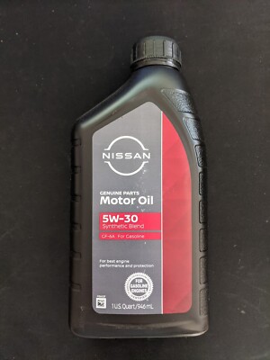 GENUINE OEM NISSAN Synthetic 5W-30 Motor Oil (999PK-05W30NN) - CHOOSE YOUR PACK