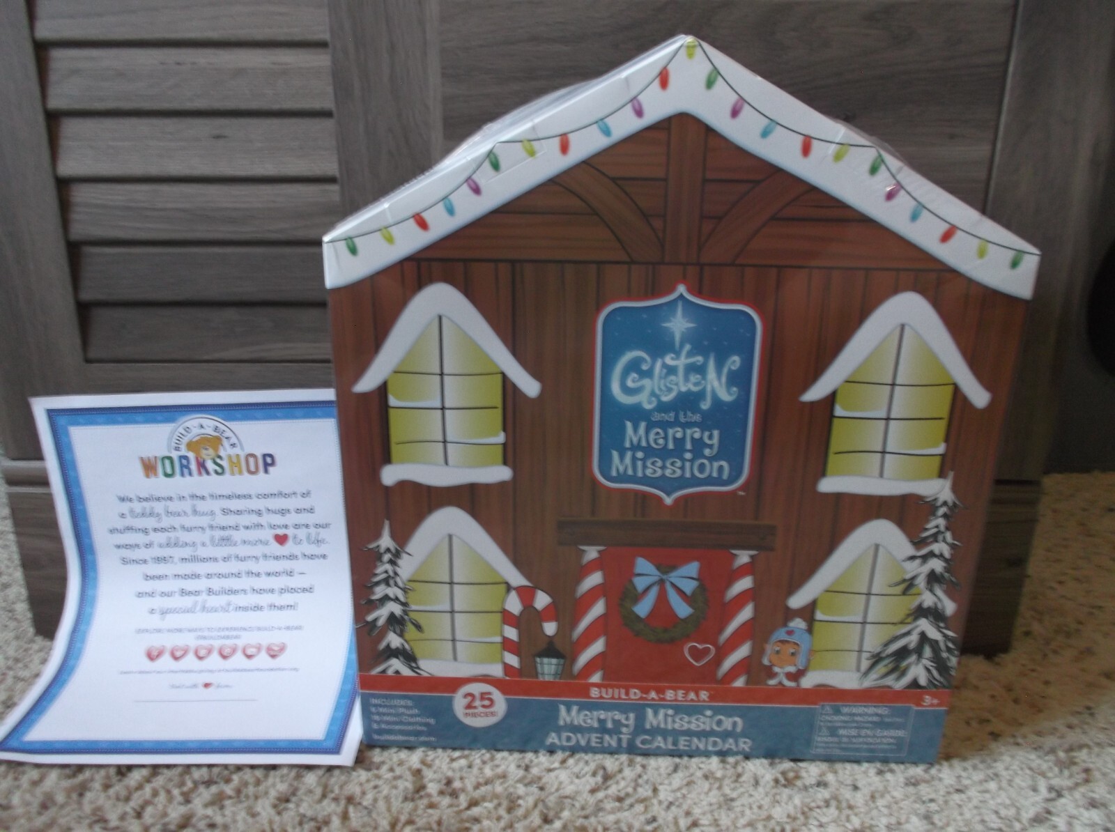 NEW - 2023 Build-A-Bear Merry Mission Advent Calendar (25 Pieces Included)  | eBay