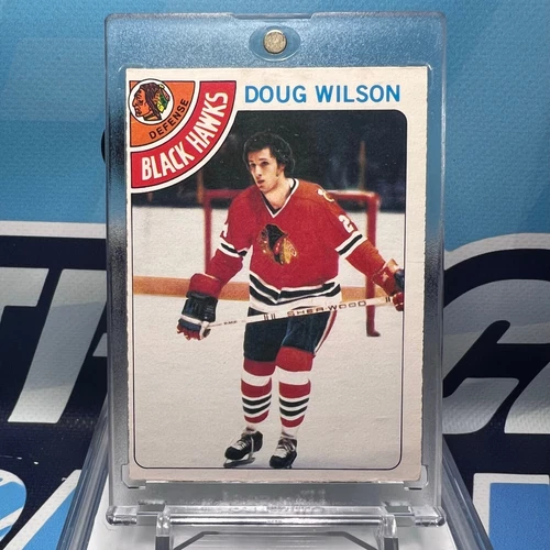 1978-79 O-Pee-Chee #168, DOUG WILSON RC🔥🔥🔥 Vintage Rookie Hall of Famer
