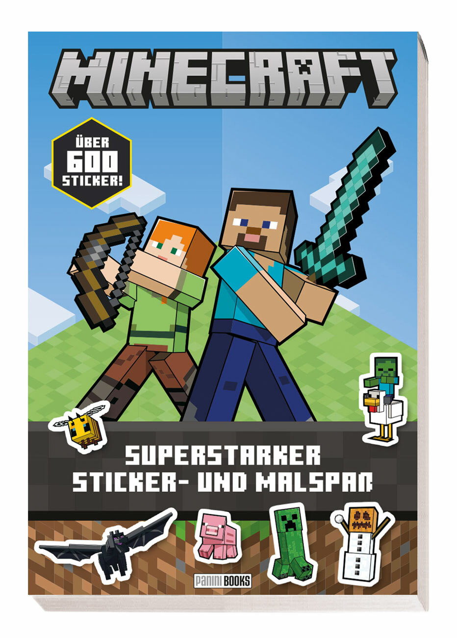 Thumbnail - Unbekannt. / Minecraft: Superstarker Sticker- Und Malspaß
