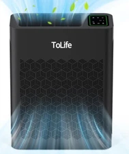 ToLife air purifier For Large Room In Black. Brand New In A Box