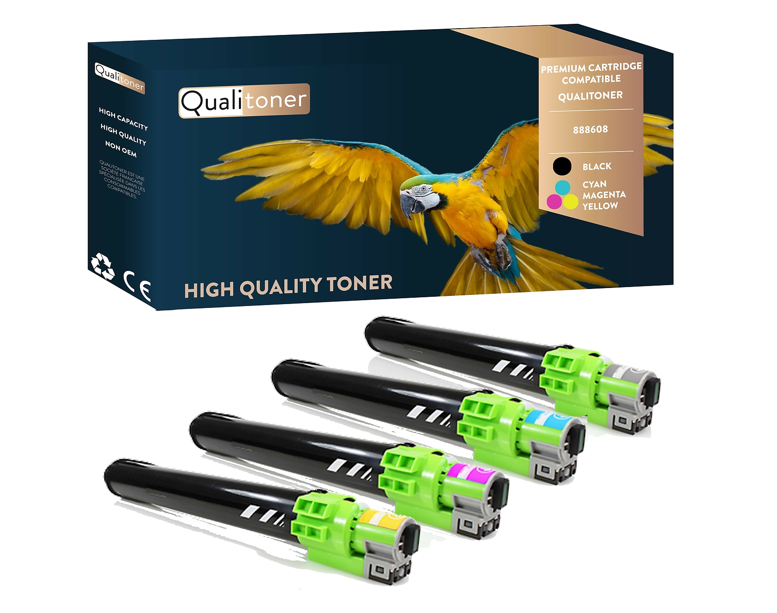 Toner compatible Ricoh Aficio Qualitoner haute netteté pour textes et graphiques