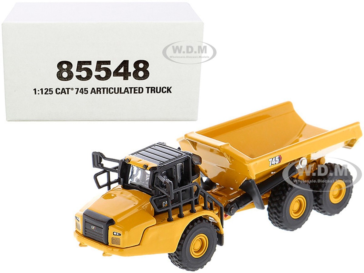 CAT CATERPILLAR 745 ARTICULATED DUMP TRUCK 1/125 MODEL BY DIECAST