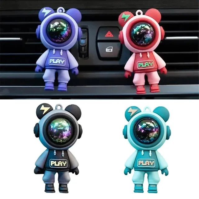 Car Air Conditioning Freshener Healthy Perfume Fragrance Scent Cartoon Clip - Image 2 of 4