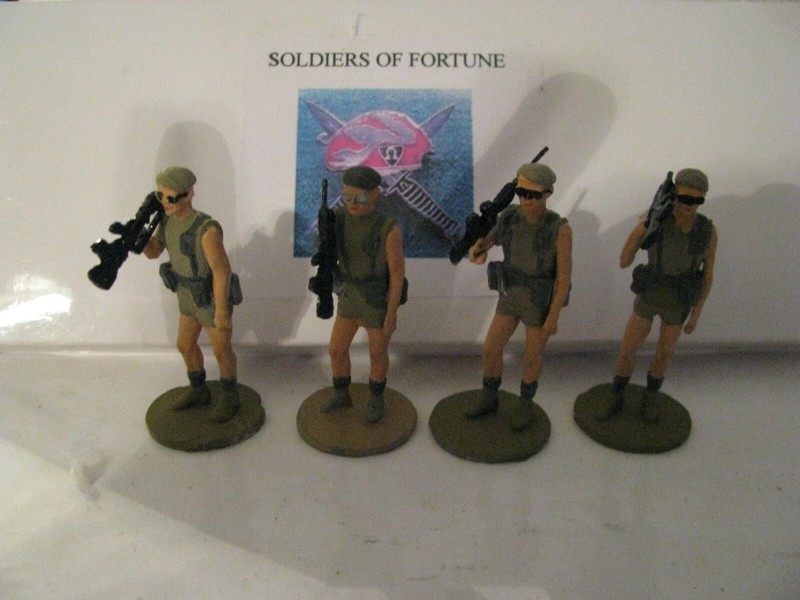toy soldier- Soldiers of Fortune- African Mercenaries
