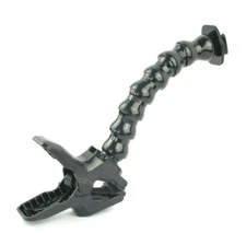 New Jaws Flex Clamp Mount with Adjustable Neck for GoPro Hero 9 8 7 6 5 Camera