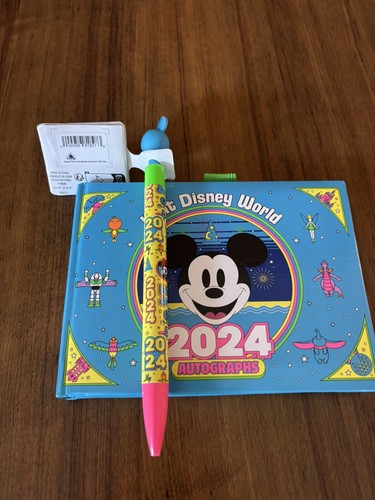 Disney Parks 2024 Autograph Book With 2024 Pen - Picture 7 of 8
