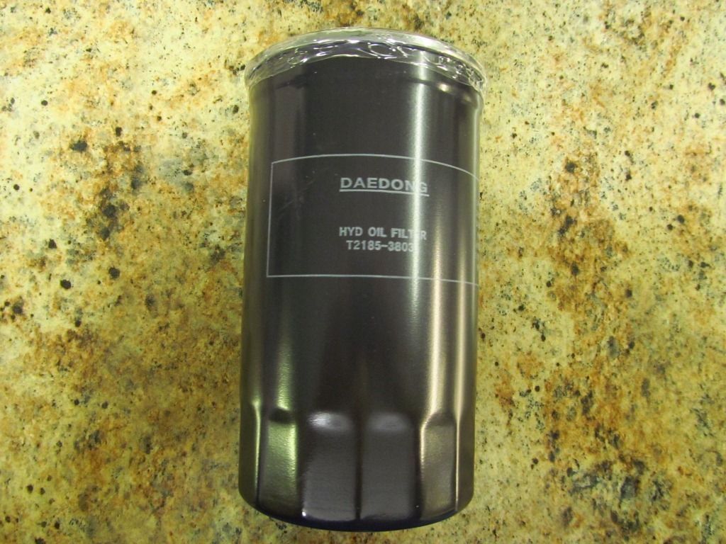 KIOTI HYDRAULIC FILTER T218538031 CK25 CK27 CK27H CK30 CK30H CK35 LK30