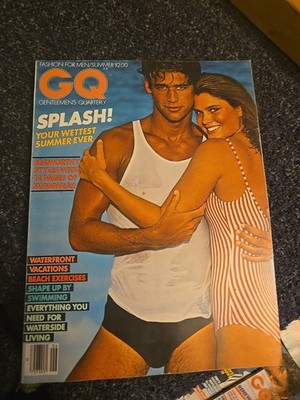GQ MAGAZINE SUMMER 1980-BRUCE WEBER-TODD IRVIN-MICHAEL BECK-BRYAN FERRY-WET SET