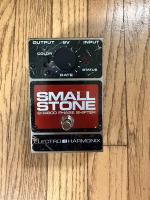 Vintage Electro-Harmonix Small Stone EH4800 Phase Shifter Guitar Pedal USA